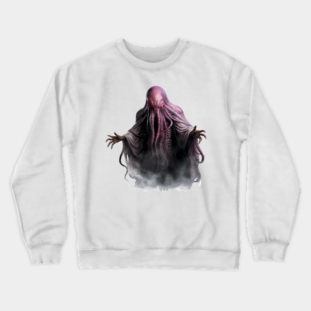 Baldur's Gate 3 Reimagined Mind Flayer Crewneck Sweatshirt by Keciu's Shop